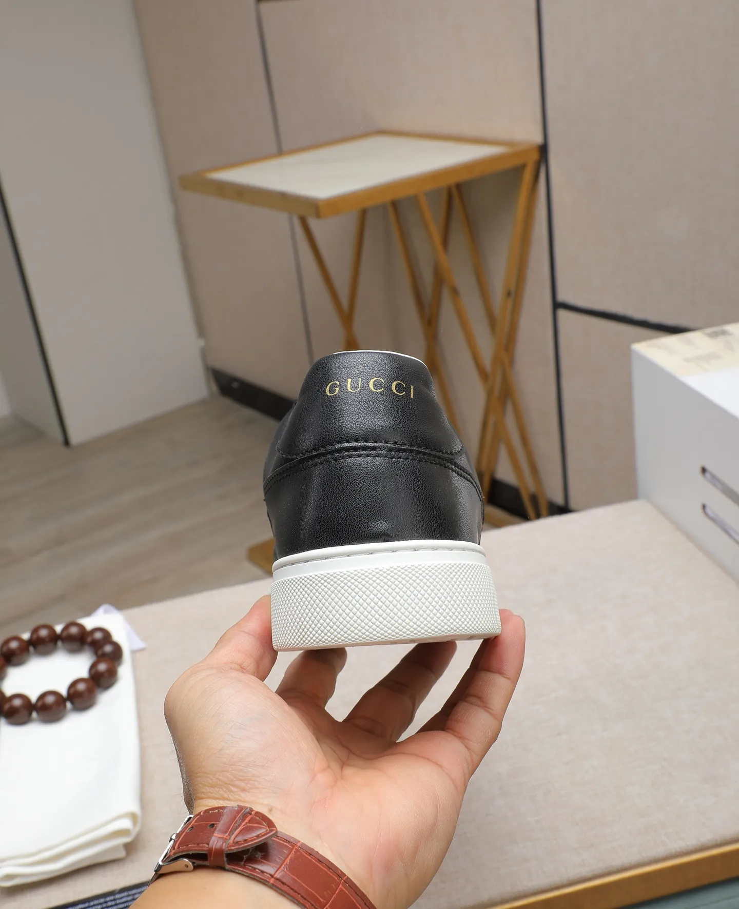 Men's shoes💰440 GUCCI🔍🔍Latest spring style On sale at the same time at the counter, original calfskin imported from Italy, genuine leather lining, (high-end, luxury, and class) exquisite workmanship, soles: original soles specially provided by the original factory, ⚠Exclusive double-layer movable molded soles are super comfortable⚠, real photos🎬The real ones are better🔍🔍"High quality·Follow the order" code number 38-44